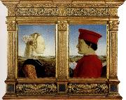 Portrait of the Duke and Duchess of Montefeltro